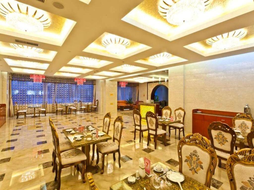 Bliss International Hotel Weihai Exterior foto