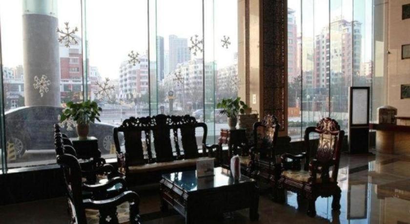 Bliss International Hotel Weihai Exterior foto