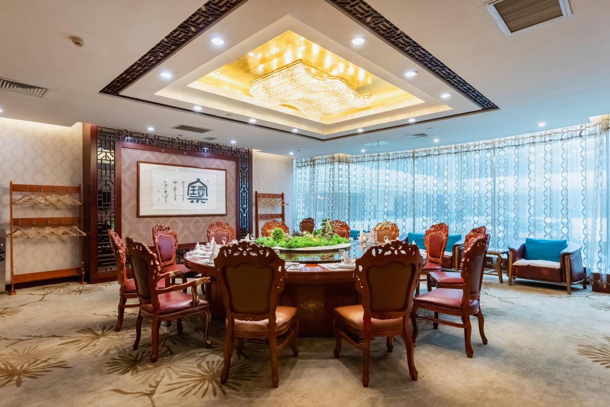 Bliss International Hotel Weihai Exterior foto