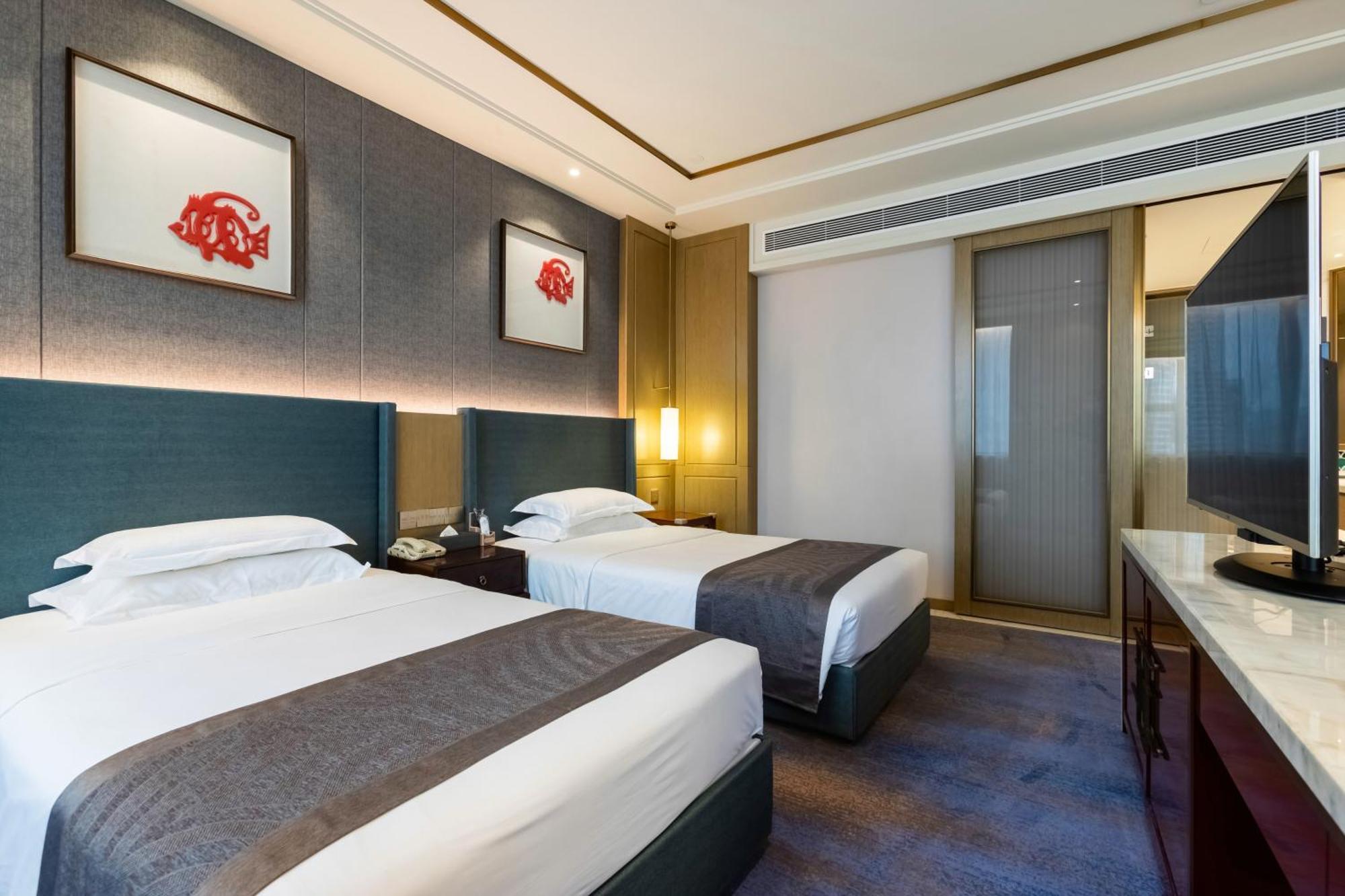 Bliss International Hotel Weihai Exterior foto