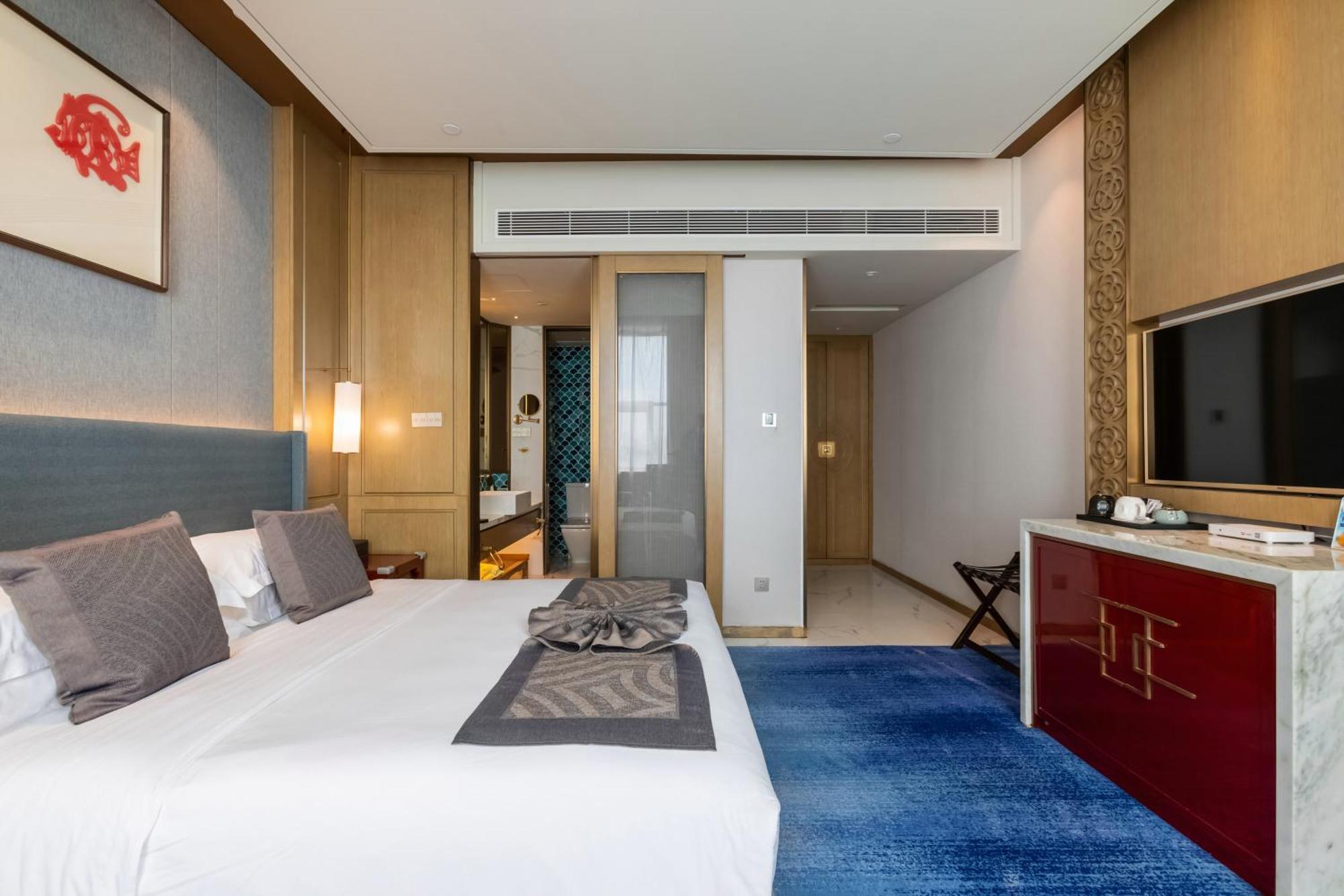 Bliss International Hotel Weihai Exterior foto