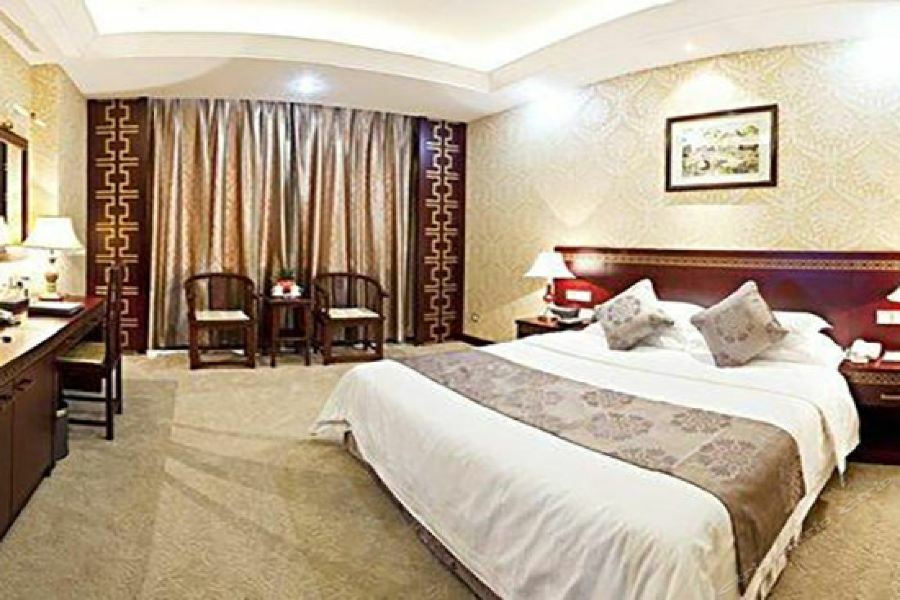 Bliss International Hotel Weihai Exterior foto